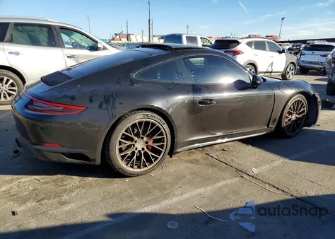 2018 Porsche 911 Carrera S из США, поврежденный, VIN WP0AB2A90JS123617